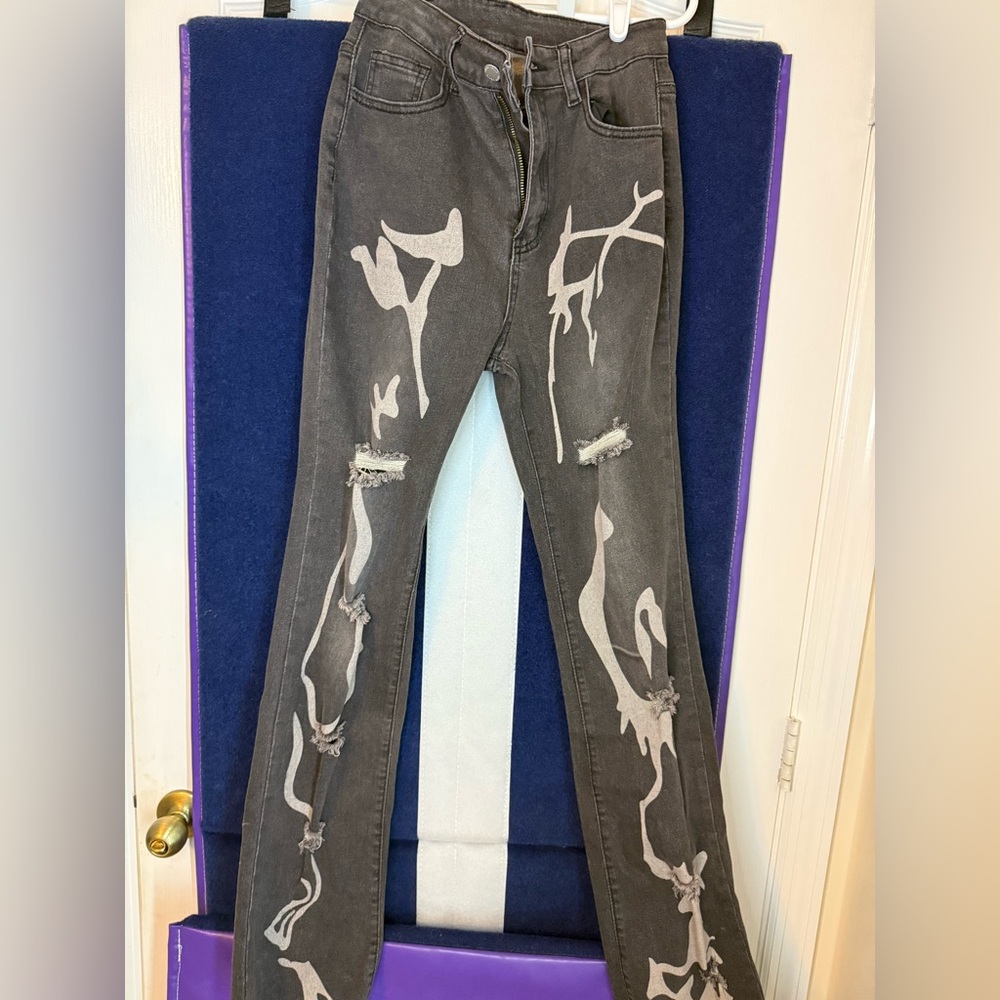 SHEIN 
Black Fashion Jeans
Medium